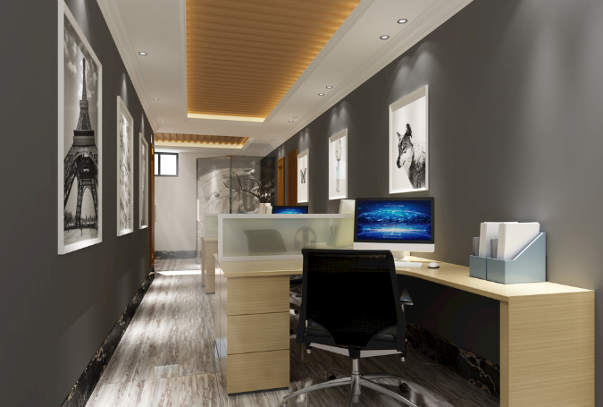 上海辦公室裝修選擇直條辦公桌的優點與適用性 上海辦公室裝修選擇直條辦公桌的優點與適用性