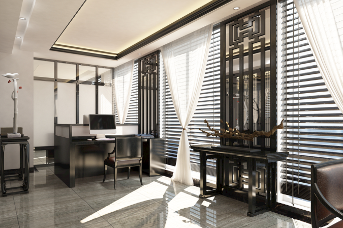 上海辦公室裝修如何設計中式窗簾 上海辦公室裝修如何設計中式窗簾