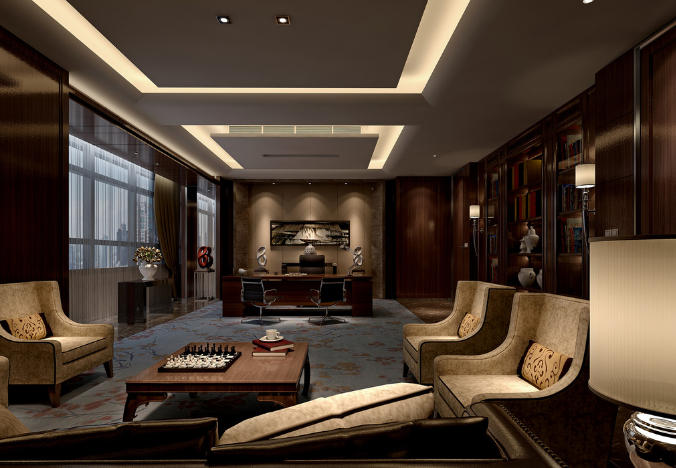 老總辦公室裝修設計風格的選擇 老總辦公室裝修設計風格的選擇