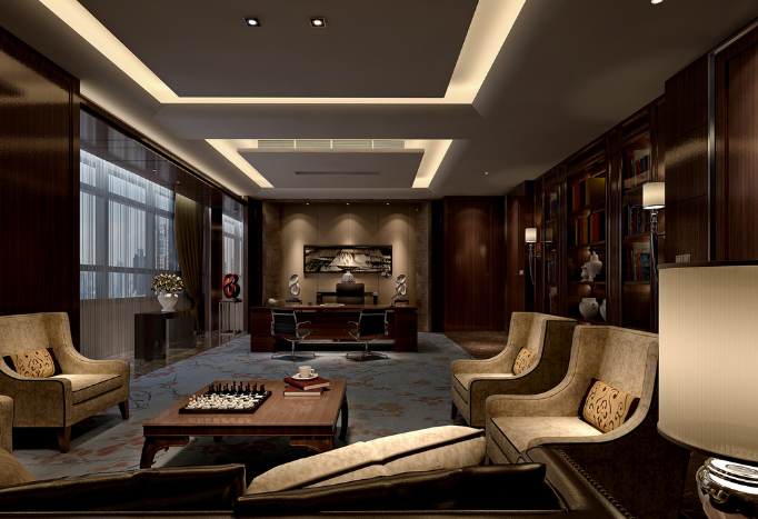 上海辦公室裝修設計:平安樹成新寵,助力職場風水升級!