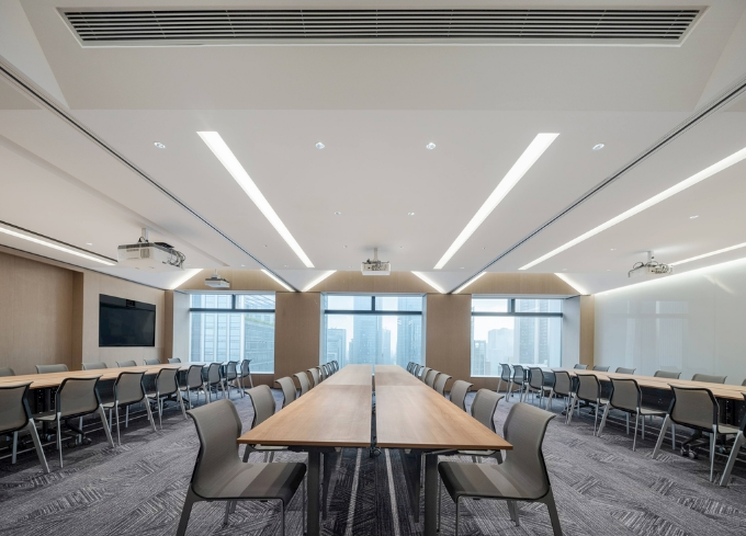 上海辦公室裝修新風尚設計：擺放富貴竹，助力事業興旺